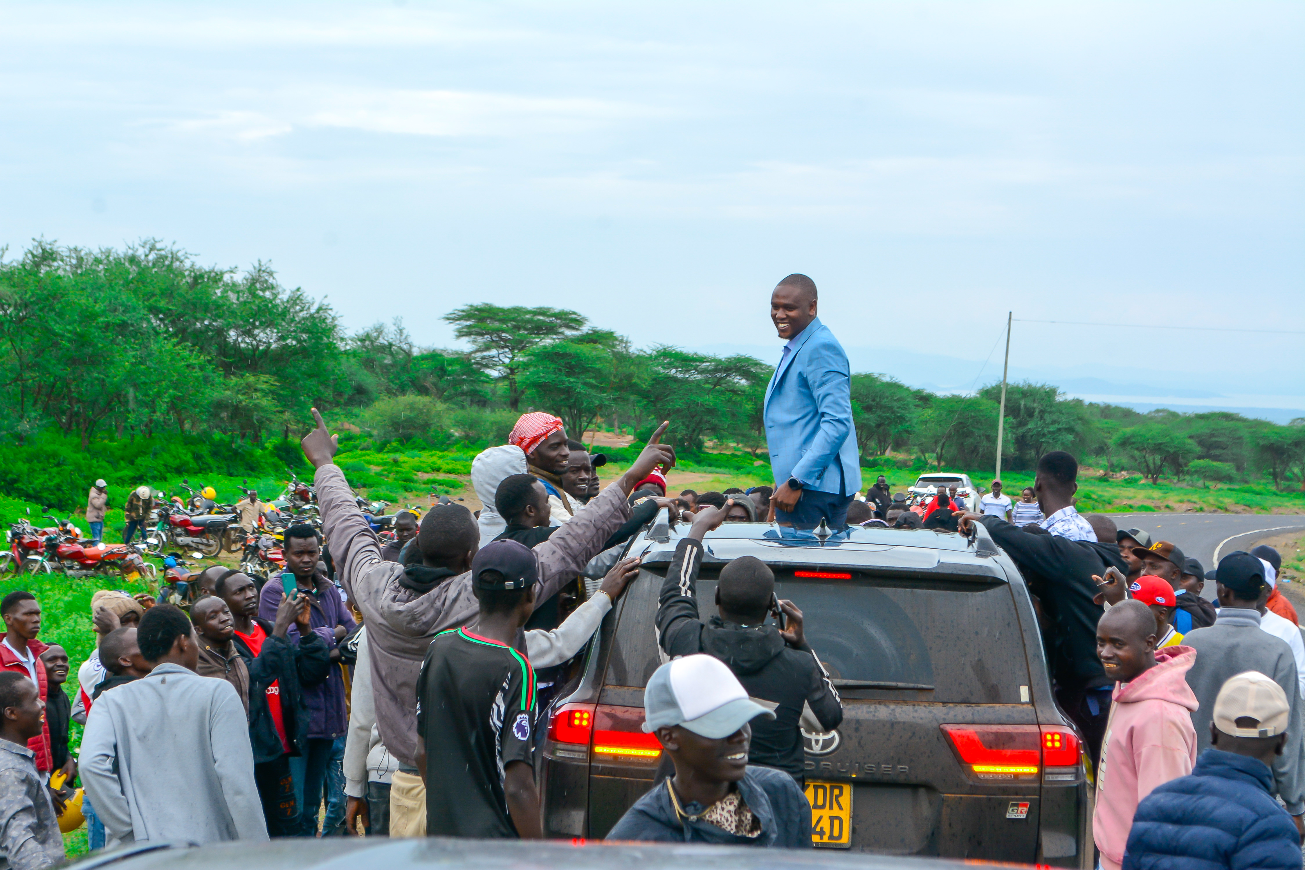 Campaign rally in Baringo South